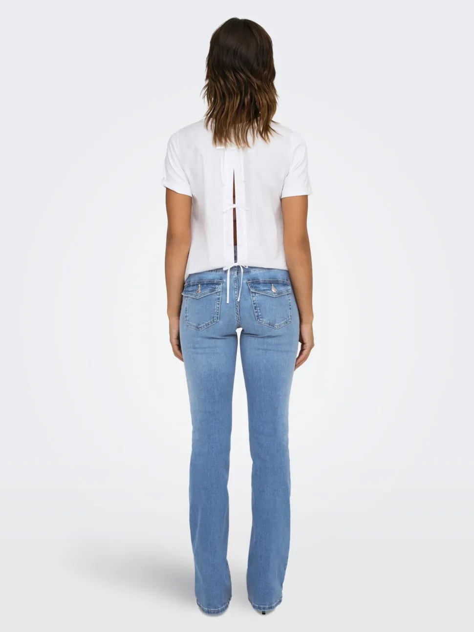ONLBLUSH Taille moyenne Flared Fit Jeans