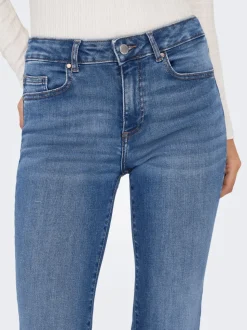 ONLBLUSH Taille moyenne Retro Flared Fit Jeans