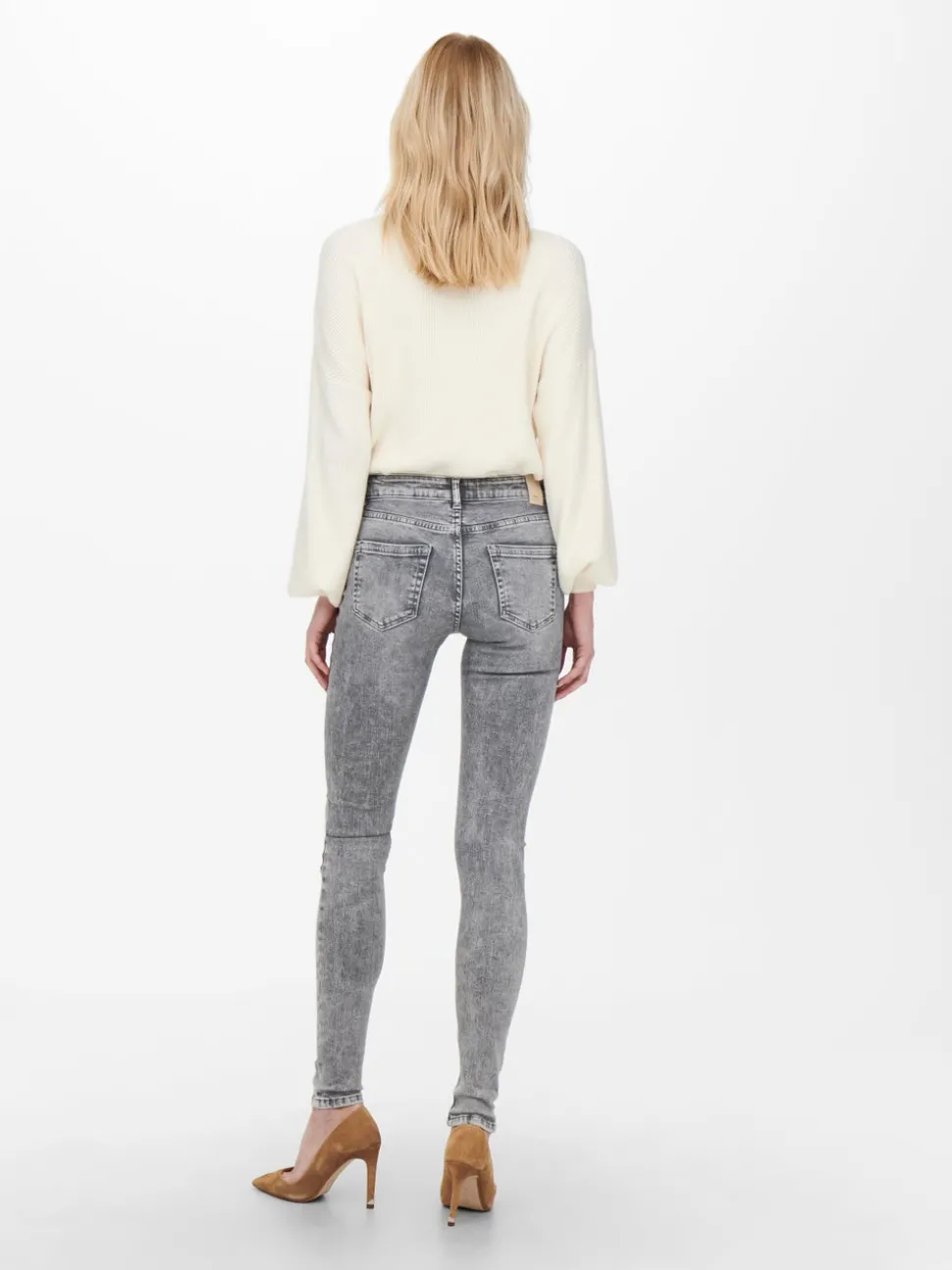 ONLBLUSH Taille moyenne Skinny Fit Jeans