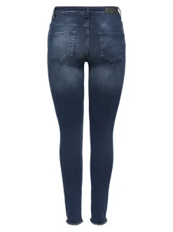 ONLBLUSH Taille moyenne Skinny Fit Longueur cheville Jeans