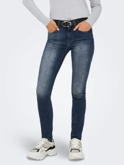 ONLBLUSH Taille moyenne Skinny Fit Longueur cheville Jeans