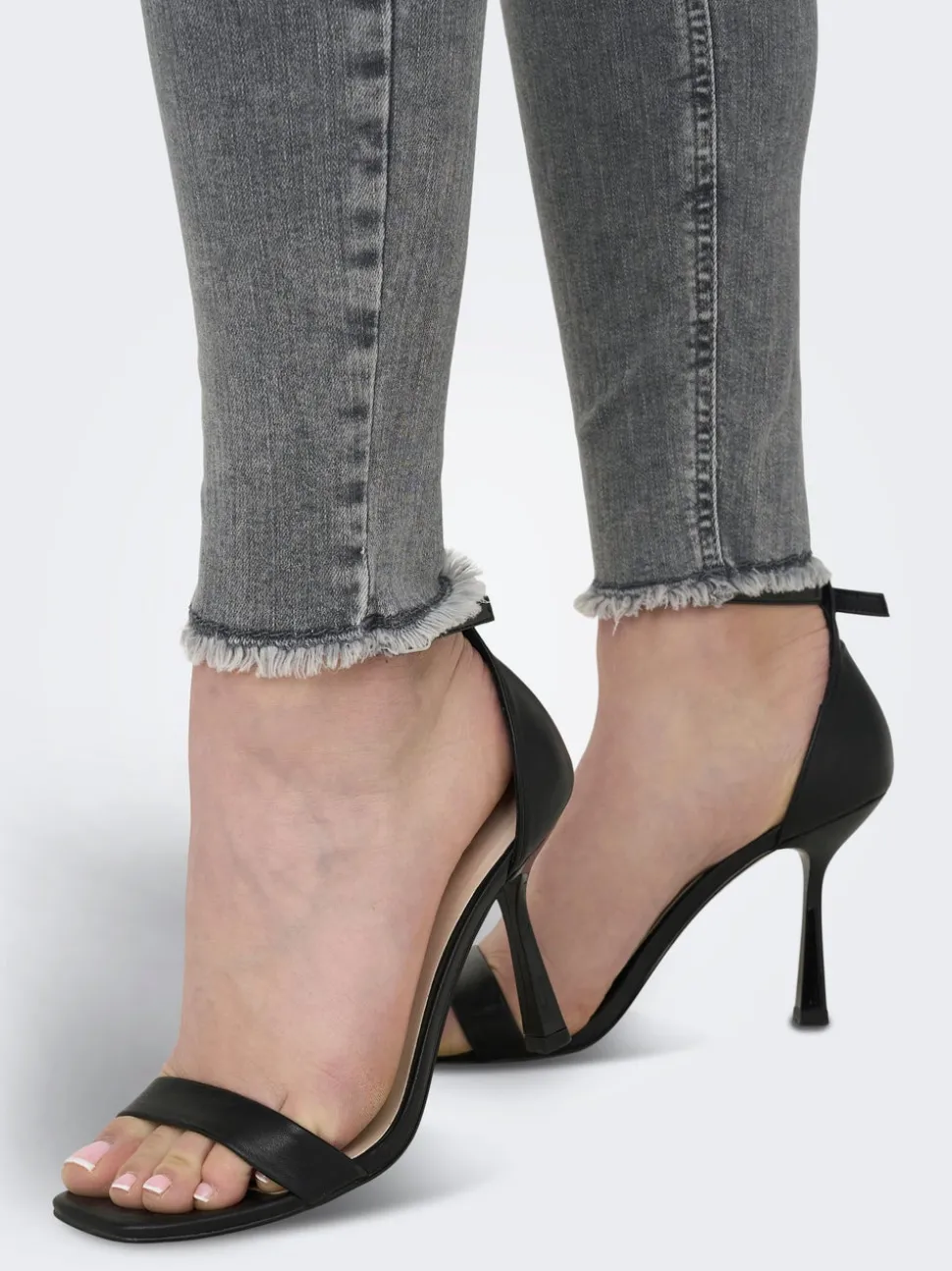 ONLBLUSH Taille moyenne Skinny Fit Longueur cheville Jeans