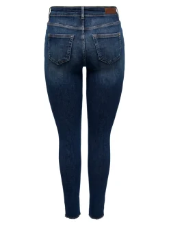 ONLBLUSH Taille moyenne Skinny Fit Longueur cheville Jeans
