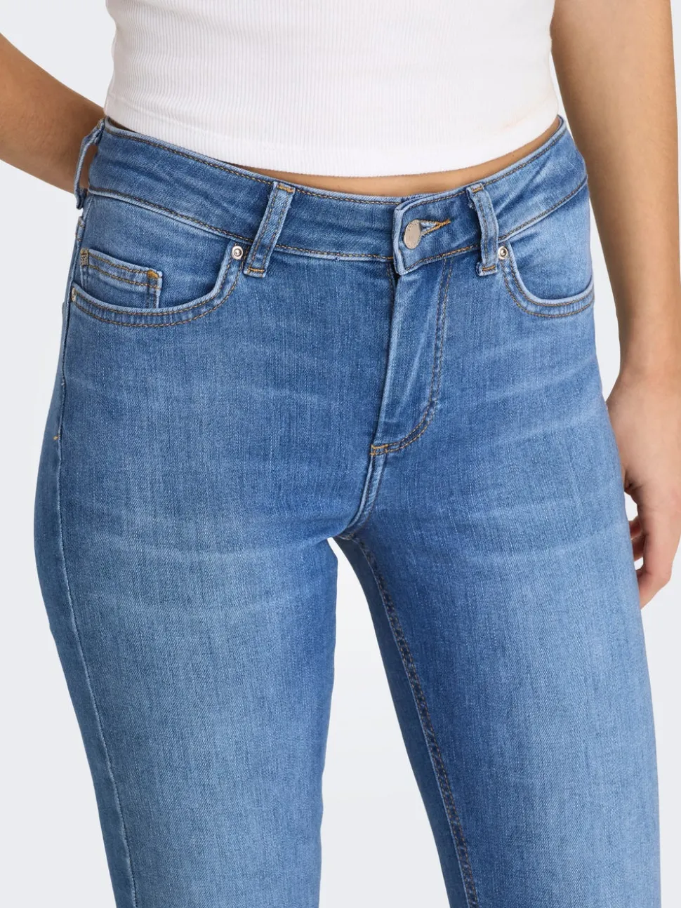 ONLBLUSH Taille moyenne Skinny Fit Jeans