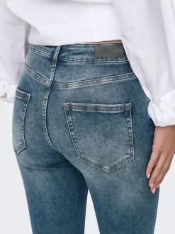 ONLBLUSH Taille moyenne Skinny Fit Longueur cheville Jeans
