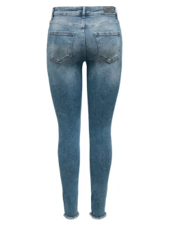 ONLBLUSH Taille moyenne Skinny Fit Longueur cheville Jeans