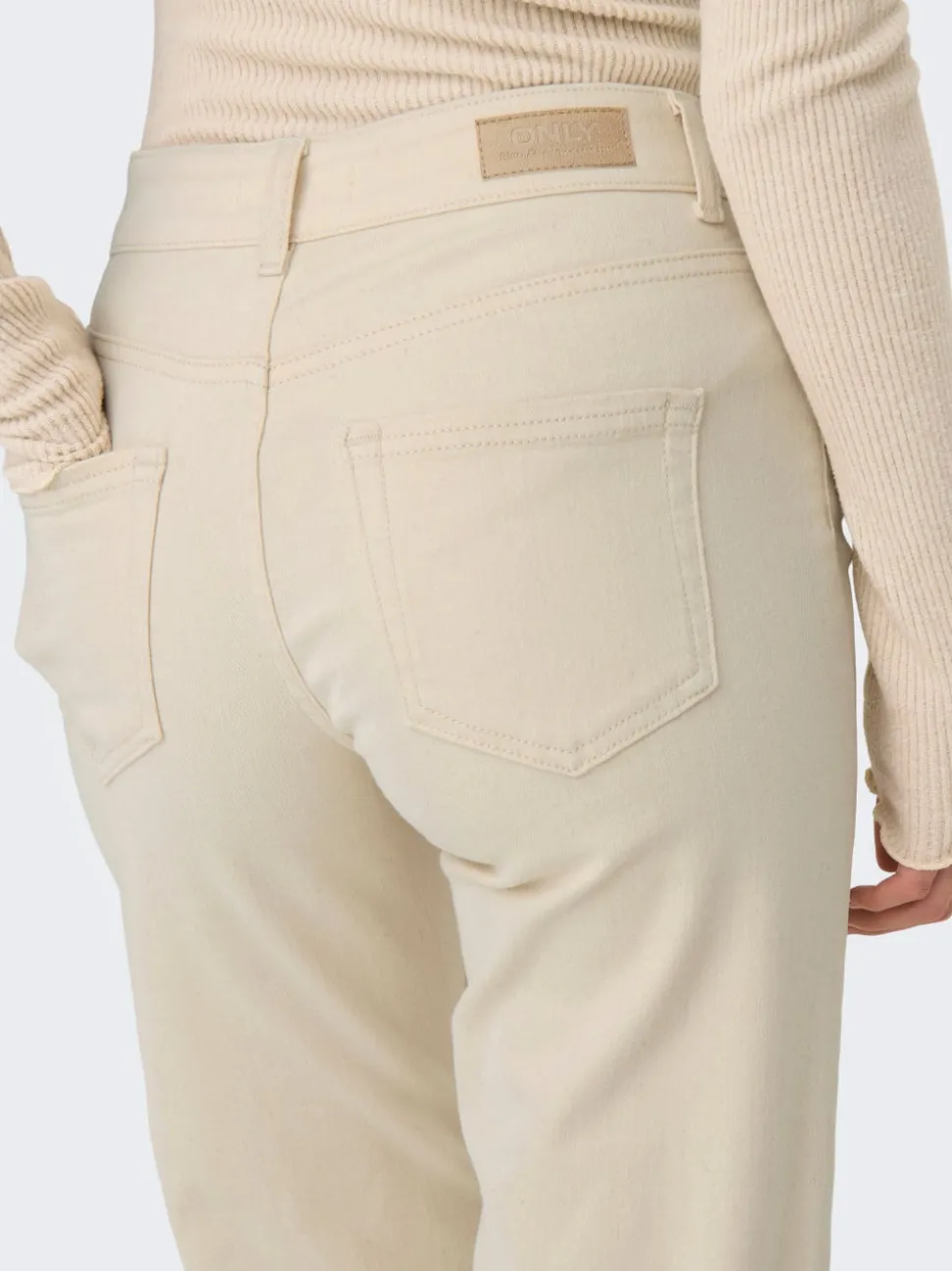 ONLBLUSH Taille moyenne Straight Fit Jeans