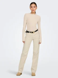 ONLBLUSH Taille moyenne Straight Fit Jeans