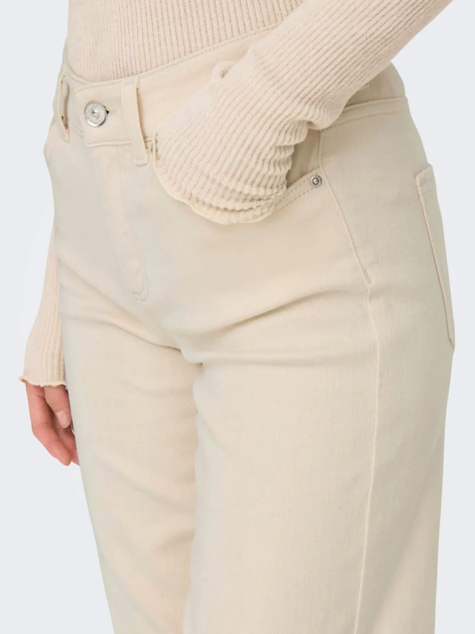ONLBLUSH Taille moyenne Straight Fit Jeans