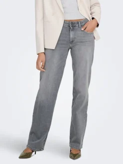 ONLBLUSH Taille moyenne Straight Fit Jeans