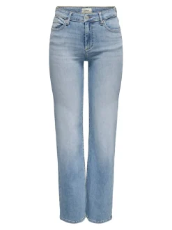 ONLBLUSH Taille moyenne Straight Fit Jeans