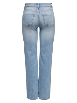 ONLBLUSH Taille moyenne Straight Fit Jeans