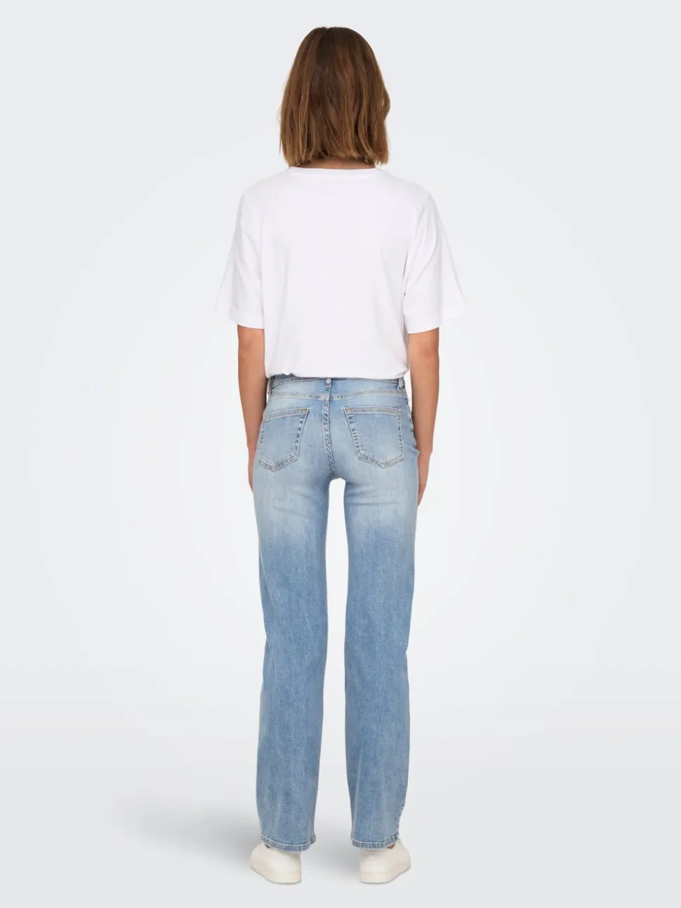 ONLBLUSH Taille moyenne Straight Fit Jeans