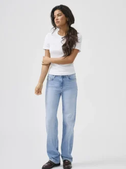 ONLBLUSH Taille moyenne Straight Fit Jeans