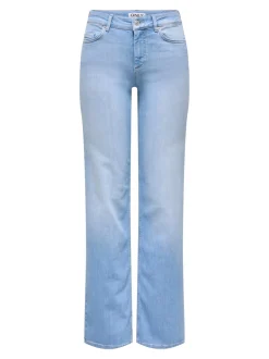 ONLBLUSH Taille moyenne Straight Fit Jeans