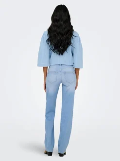 ONLBLUSH Taille moyenne Straight Fit Jeans