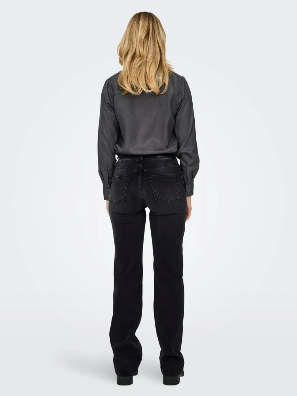 ONLBLUSH Taille moyenne Straight Fit Jeans