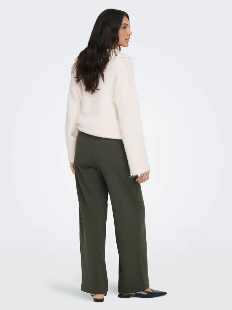 ONLBREMEN-YO Wide Leg Fit Pantalon à jambe large