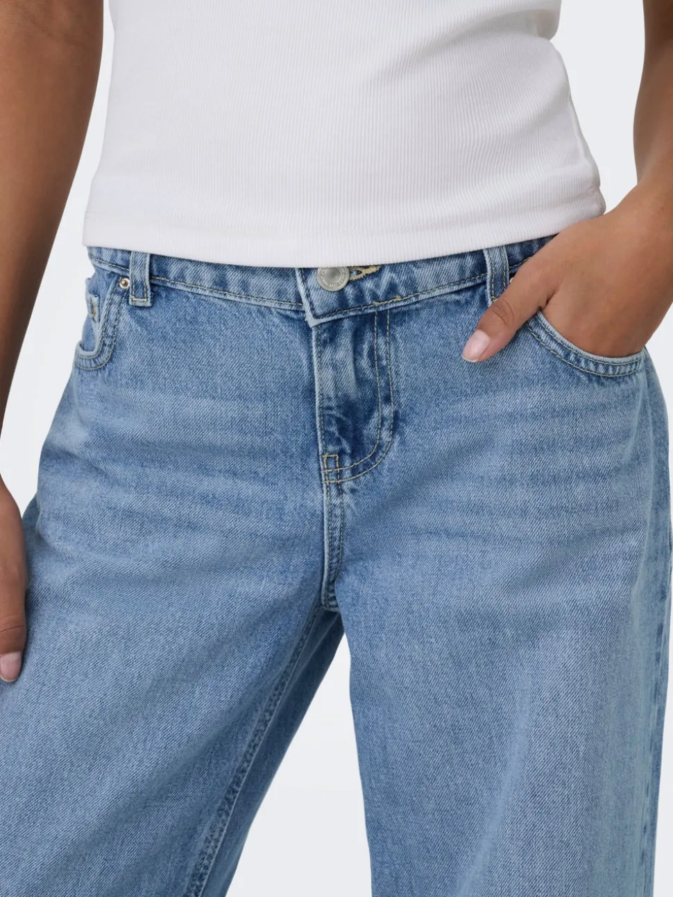 ONLBRENDA Taille basse Straight Fit Jeans