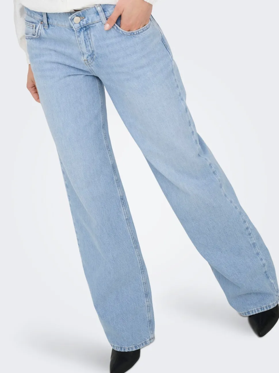 ONLBRENDA Taille basse Straight Fit Jeans