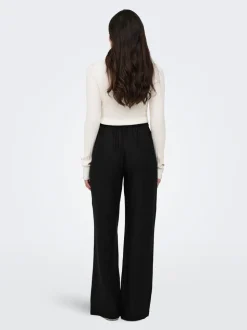 ONLBRUXELLES Straight Fit Lin Pantalon