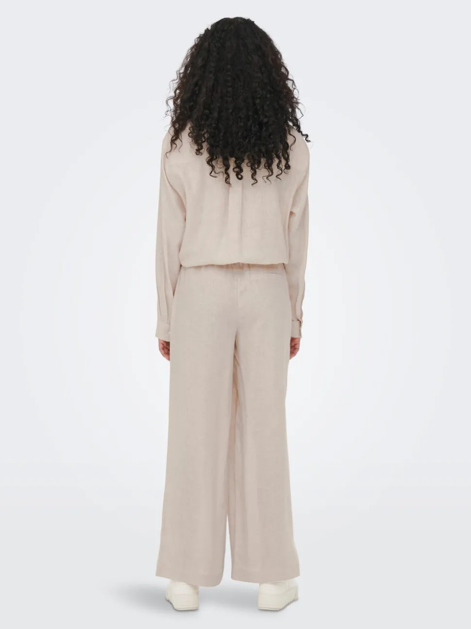 ONLBRUXELLES Straight Fit Lin Pantalon