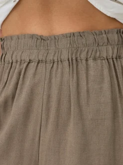 ONLBRUXELLES Straight Fit Lin Pantalon