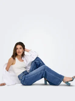 ONLCALIFORNIA Taille moyenne Wide Leg Fit Jeans