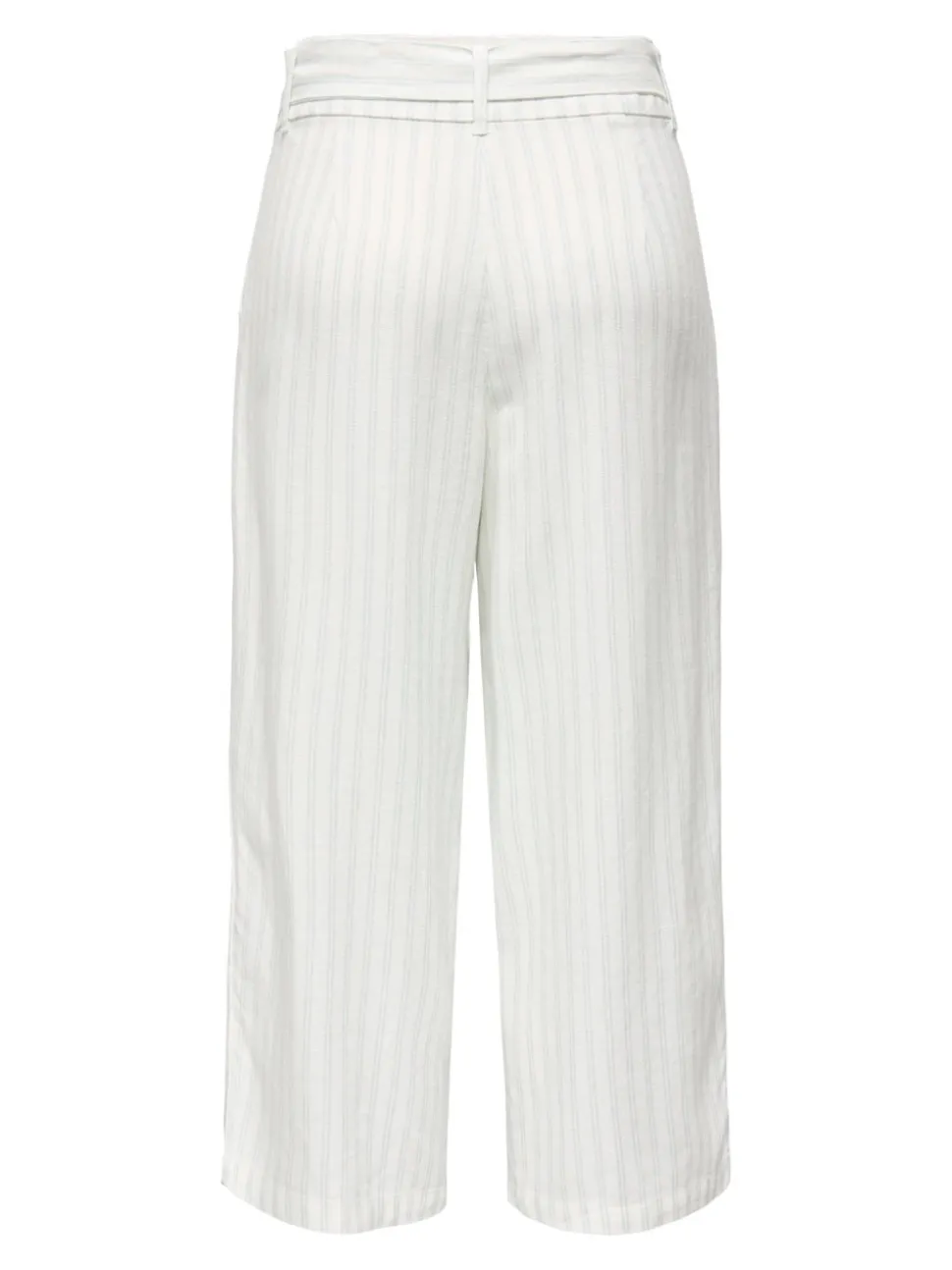 ONLCARO Cropped Fit Lin Pantalon à jambe large