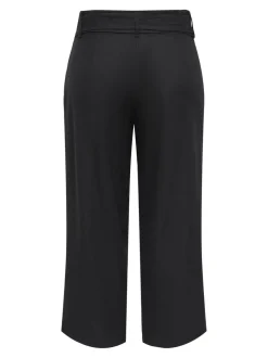 ONLCARO Cropped Fit Lin Pantalon à jambe large