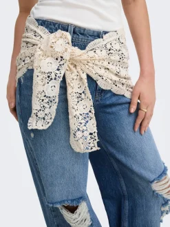 ONLCARRIE Taille moyenne Wide Leg Fit Jeans