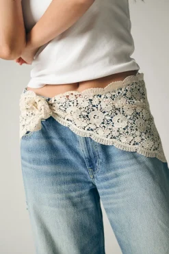 ONLCARRIE Taille moyenne Wide Leg Fit Jeans