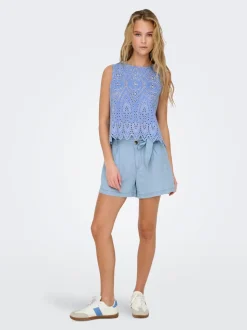 ONLCHARIS Taille haute Regular Fit Short