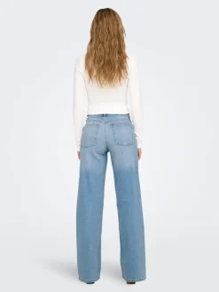ONLCHRIS Taille Basse Wide leg fit Jeans