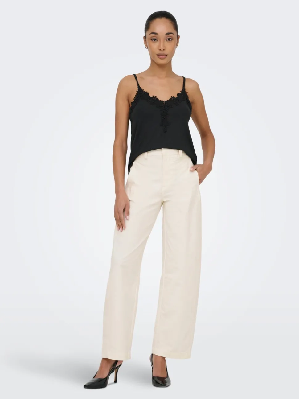 ONLCLAIR Coupe barrel Pantalon