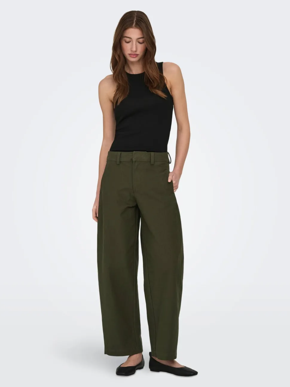 ONLCLAIR Coupe barrel Pantalon