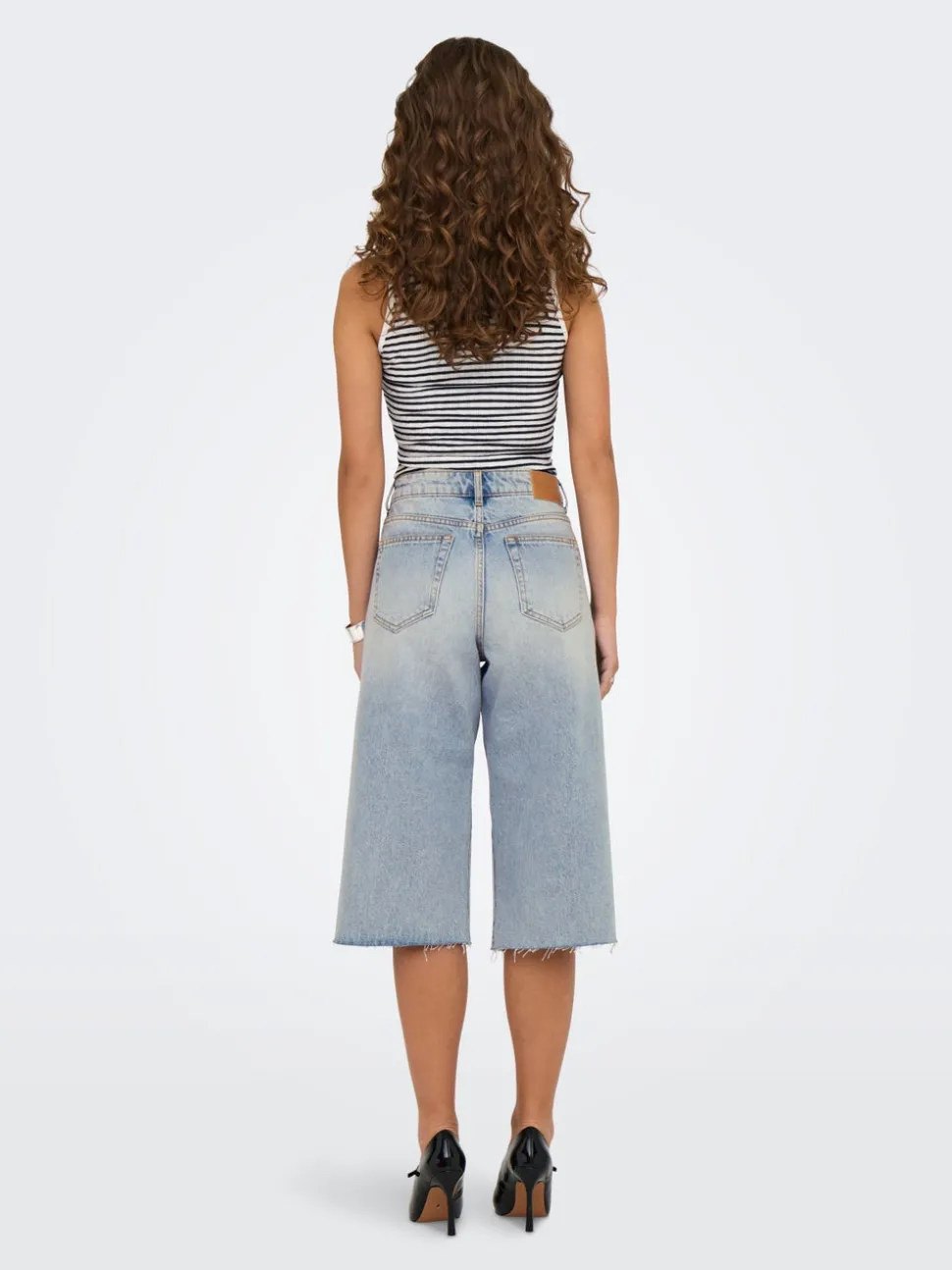 ONLCOBAIN Taille moyenne Loose Fit Short en denim