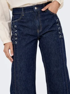 ONLCOBAIN Taille moyenne Wide Leg Fit Jeans
