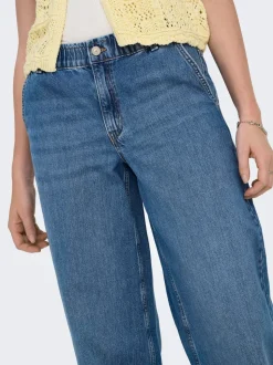 ONLCOMET Taille moyenne Wide Leg Fit Jeans