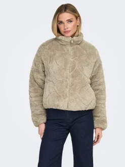 ONLCONTACT Manteau en peluche