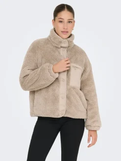 ONLCONTACT Manteau en peluche