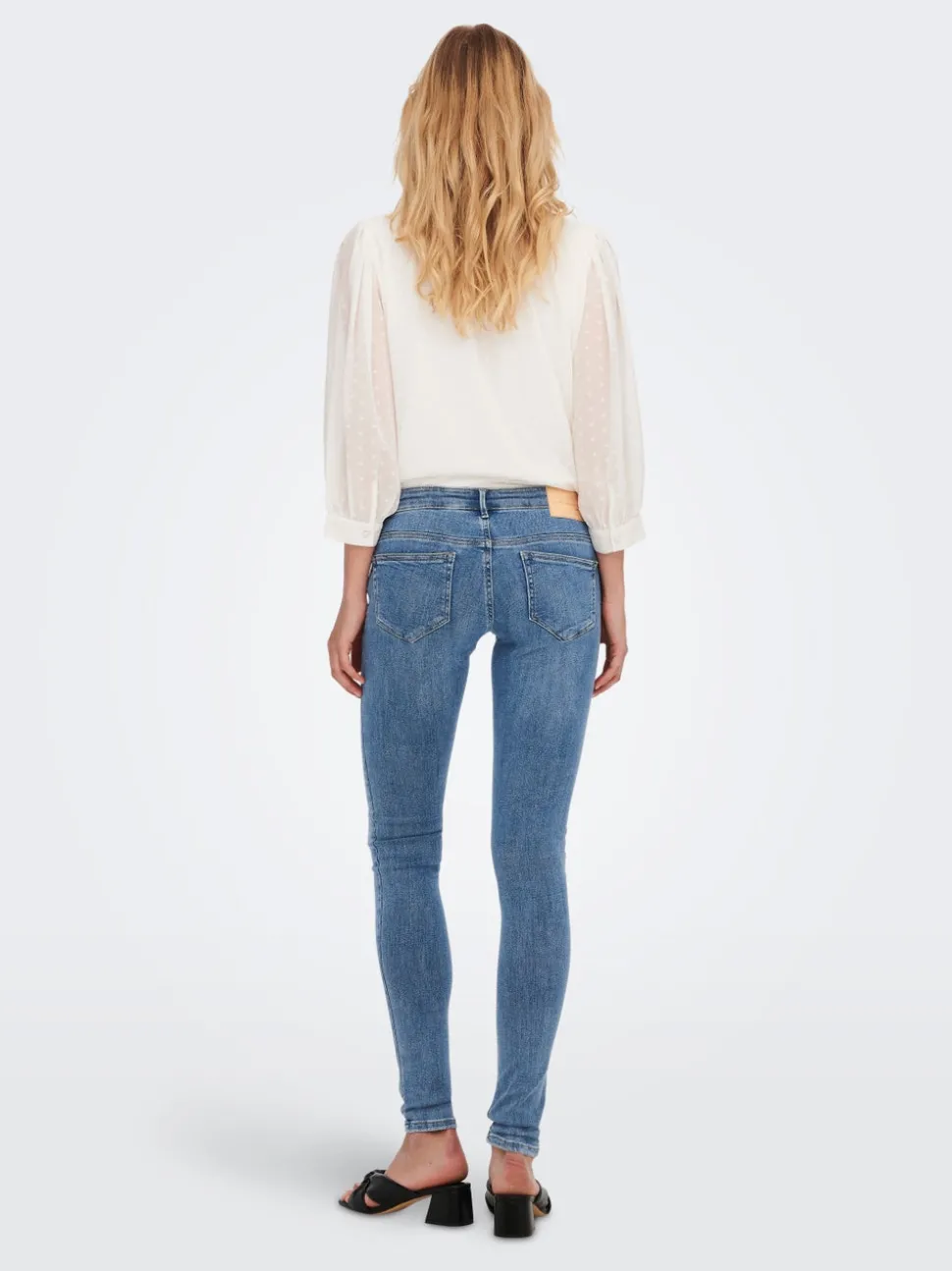 ONLCORAL Taille extra basse Skinny Fit Jeans