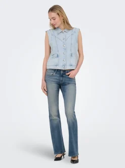 ONLCORAL Taille basse Flared Fit Jeans