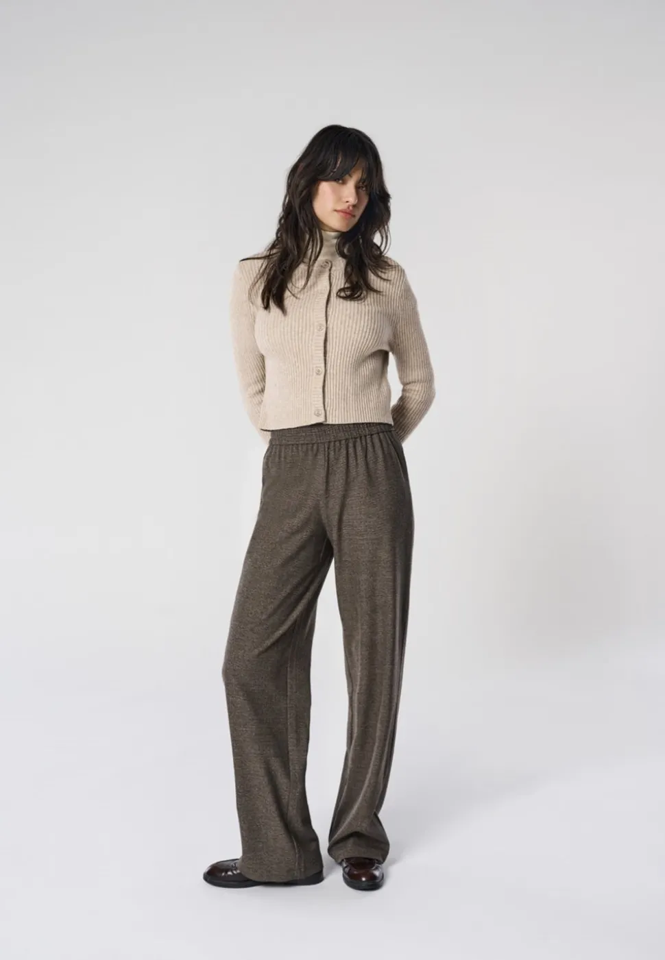 ONLDELL Regular Fit Pantalon à jambe large