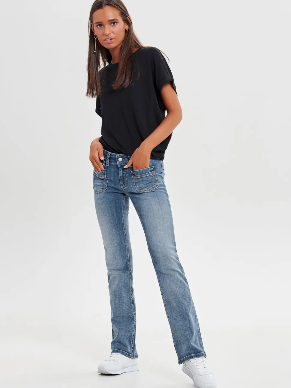 ONLEBBA Taille basse Slim Fit Jeans