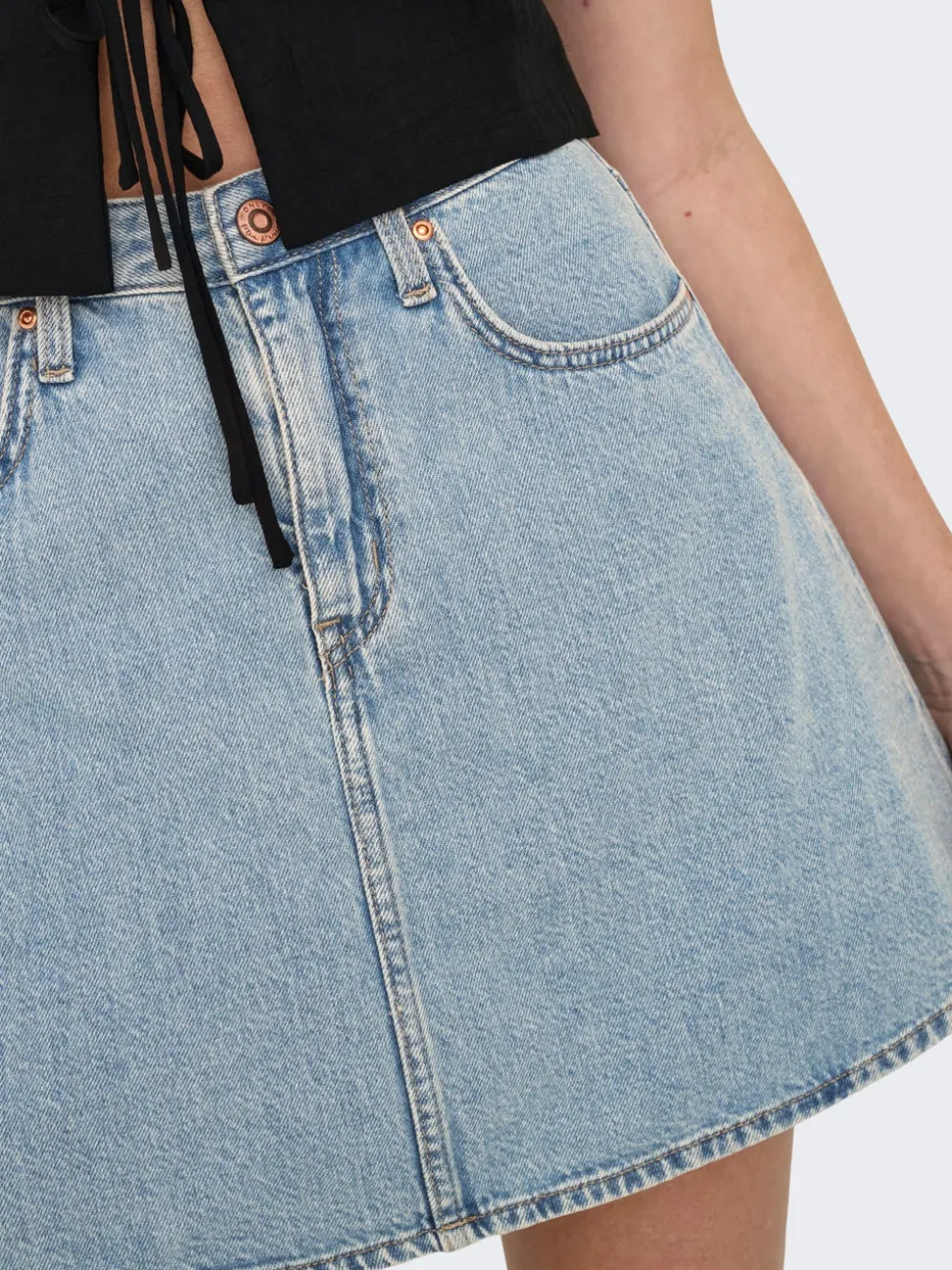 ONLEDEN Jean Jupe en denim Jupe courte