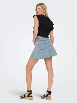 ONLEDEN Jean Jupe en denim Jupe courte