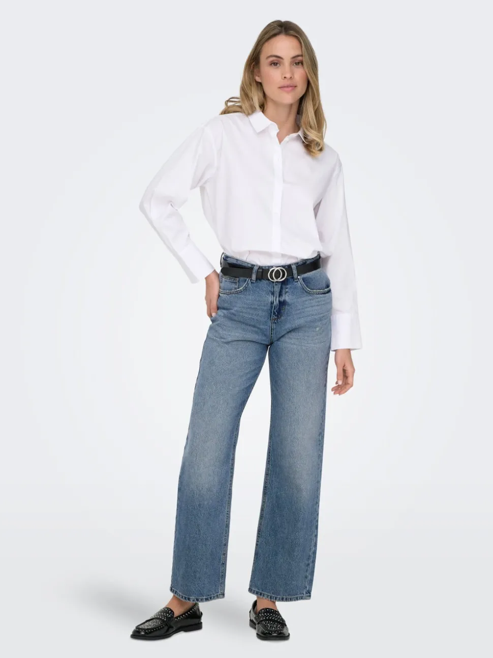 ONLELLA Taille moyenne Straight Fit Jeans