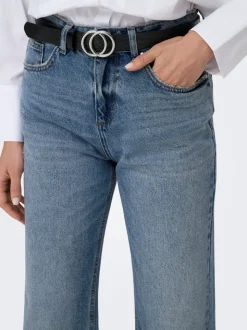 ONLELLA Taille moyenne Straight Fit Jeans