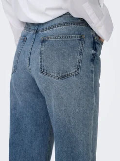 ONLELLA Taille moyenne Straight Fit Jeans